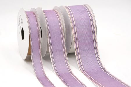 Елегантна фіолетова плетена стрічка_AI